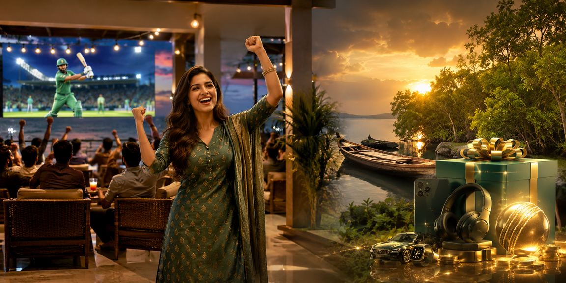 কক্সবাজারে ক্রিকেট বাজির দৃশ্য