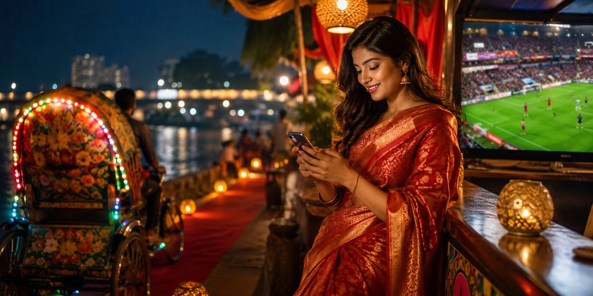 ঢাকায় ফুটবল বেটিংয়ের রিকশা দৃশ্য
